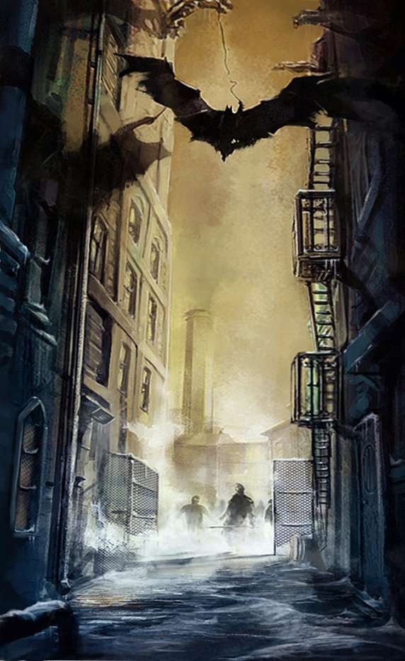 Batman Arkham City Batman Arkham City Gotham Alley Artwork Pictures