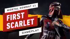 Check Out MORTAL KOMBAT 11'S First Full Match Ft. Sonya And Skarlet