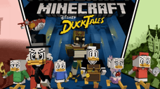 MINECRAFT: Mojang Releases New Ducktales Adventure Map; Trailer And Screenshots Also Released