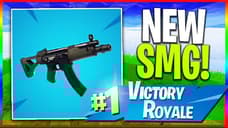 A New Submachine Gun Has Been Added To FORTNITE BATTLE ROYALE