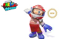 New Special Outfit For SUPER MARIO ODYSSEY Sees The Italian Plumber As A Formula 1 Racer