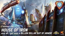 MARVEL REALM OF CHAMPIONS Trailer Highlights Tony Stark's The House Of Iron Faction