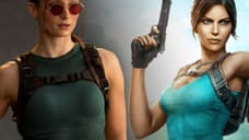 TOMB RAIDER Set Photos & Video Find Lara Croft Blasting Her Signature Twin Pistols