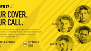 FIFA 17 Cover To Be Decided By Fan Vote