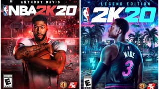 NBA 2K20 Names Anthony Davis And Dwyane Wade As This Year's Cover Athletes