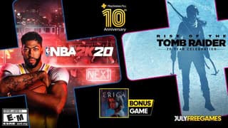 RISE OF THE TOMB RAIDER, NBA 2K20, & ERICA Are Now Available For Free With PlayStation Plus