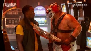 TWISTED METAL: Anthony Mackie's John Doe Faces Off Against Sweet Tooth In Exclusive First Look