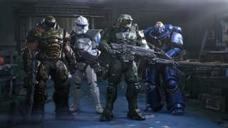 Halo's Master Chief And Warhammer Space Marines Join Gears Of War: E-Day In A New Mod