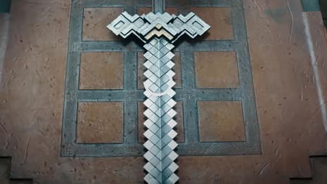 A MINECRAFT MOVIE New Clip Reveals What Crafting Looks Like In Live-Action