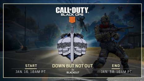 CALL OF DUTY: BLACK OPS 4's New Down But Not Out Limited-Time Blackout Mode Allows You To Respawn