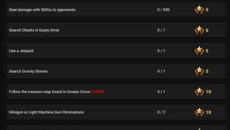 FORTNITE BATTLE ROYALE Season 4 Week 5 Challenges Leaked