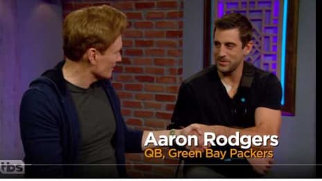 Green Bay Packers QB Aaron Rodgers Is The Latest Guest On Conan O'Brien's CLUELESS GAMER Segment