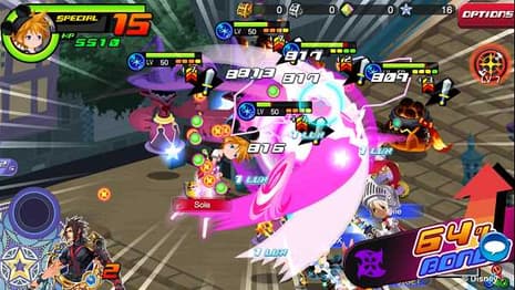 KINGDOM HEARTS UNION χ[CROSS] Re-Launched On Adroid And iOS.