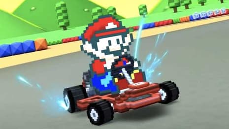 MARIO KART TOUR Kicks Off The Super Mario Kart Tour With Retro Versions Of Mario And Donkey Kong Jr.