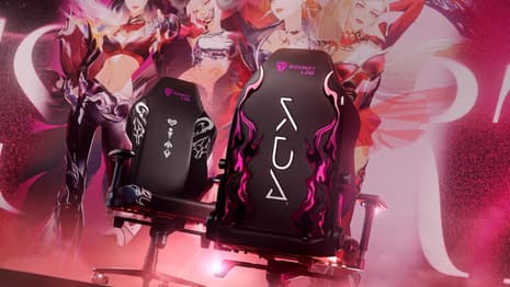 Secretlab Reveals K/DA FIRESTARTER Chair And Its First K/DA Desk