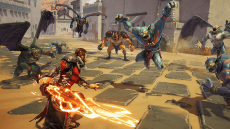 Take A Look At The First 12 Minutes Of The Newest Iron Galaxy's Game EXTINCTION Featuring Executing Huge Ogres