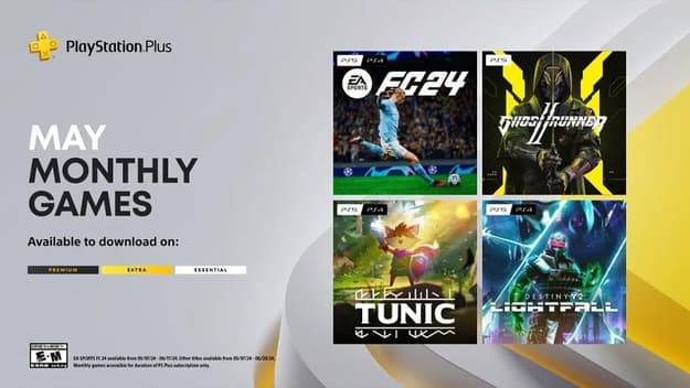 Sony Reveals Free PS PLUS Games Coming To PS5 And PS4 In May 2024