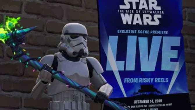 FORTNITE To Show Special STAR WARS: THE RISE OF SKYWALKER Scene At Risky Reels Next Week