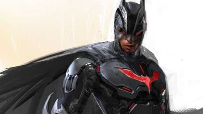 BATMAN: ARKHAM KNIGHT Sequel Concept Art Leaks Online With Old Man Batman...And Batman Beyond!
