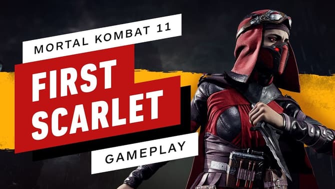 Check Out MORTAL KOMBAT 11'S First Full Match Ft. Sonya And Skarlet