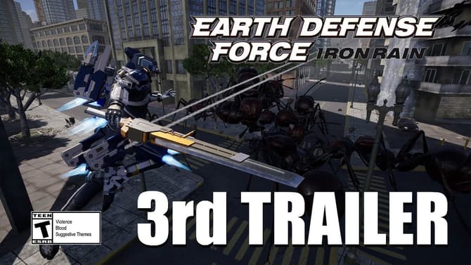 EARTH DEFENSE FORCE: IRON RAIN PS4 Launches On April 11