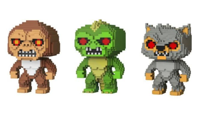 RAMPAGE Is Getting A Three Pack Of Old-School 8-Bit Funko Pops Next Month Exclusive To Walmart