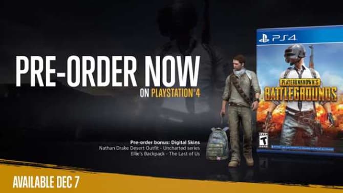 PLAYERUNKNOWN'S BATTLEGROUNDS Officially Announced For PlayStation 4 With December 7 Release Date