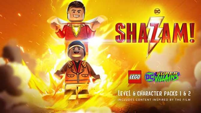 SHAZAM! Movie Level Packs 1 & 2 Now Available For LEGO DC SUPER-VILLAINS