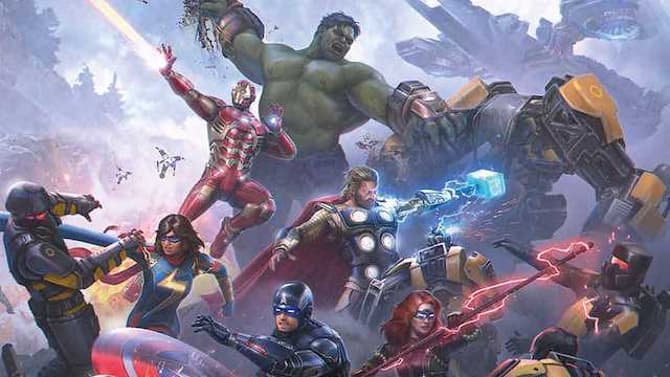 MARVEL'S AVENGERS: Square Enix Has Recently Revealed The Cover For The Game's Official Art Book