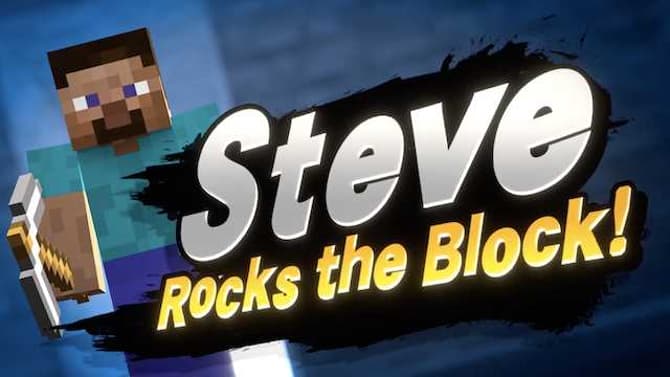 SUPER SMASH BROS. ULTIMATE's New Character Is None Other Than MINECRAFT's Very Own Steve
