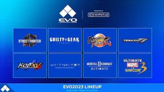 EVO Game Tournament Announces Vegas Featured Lineup