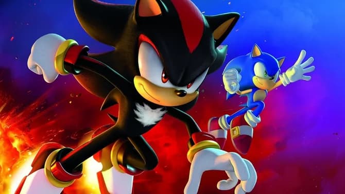 SONIC THE HEDGEHOG 3 Promo Banner Reveals First Look At Keanu Reeves' Shadow The Hedgehog