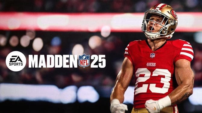 49ers' Christian McCaffrey Named MADDEN NFL 25 Cover Star; Releasing August 18th