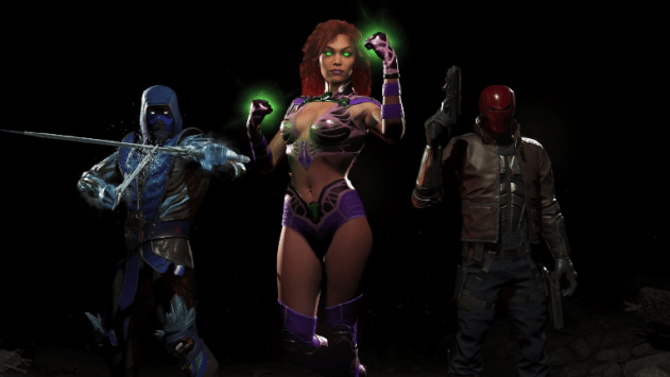 INJUSTICE 2 Reveals Red Hood, Sub-Zero And Starfire As First DLC Characters