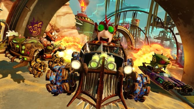 CRASH TEAM RACING NITRO-FUELED Embraces Its Inner MAD MAX In New &quot;Rustland Grand Prix&quot;