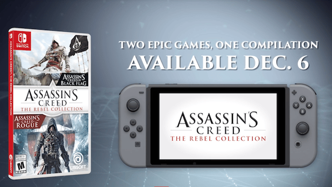 ASSASSIN'S CREED: THE REBEL COLLECTION Gets Announcement Trailer For The Nintendo Switch