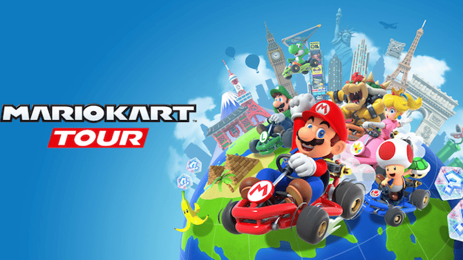 Nintendo Shares Charming New Art For MARIO KART TOUR, As The Game Becomes Available Today