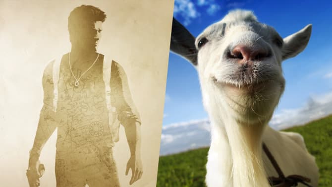 GOAT SIMULATOR & UNCHARTED Trilogy Now Available For Free To PlayStation Plus Subscribers