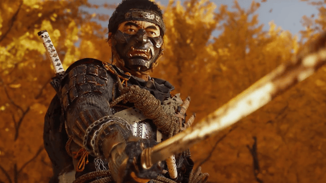 GHOST OF TSUSHIMA: Sucker Punch Releases Full-Size Version Of The Game's Beautiful Key Art