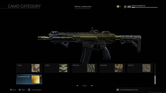 CALL OF DUTY: MODERN WARFARE Features Over One-Hundred Camos For Each And Every Weapon