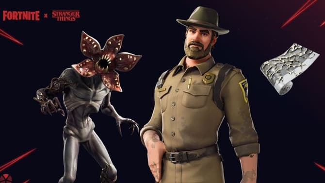 FORTNITE Has Brought Back The Popular Chief Hopper And Demogorgon Outfits For STRANGER THINGS Day