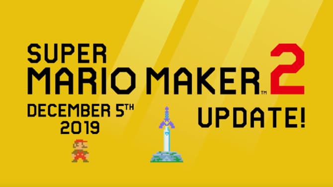 SUPER MARIO MAKER 2 Update Adds New Course Parts, Official Speedrun Mode, & Master Sword Power-Up