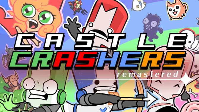 CASTLE CRASHERS REMASTERED Coming To Both The PlayStation 4 & Nintendo Switch On September 17th