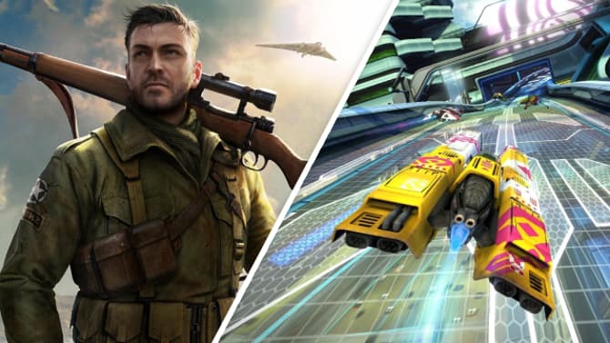 SNIPER ELITE 4 & WIPEOUT OMEGA COLLECTION Are Announced As August's Free PlayStation Plus Games