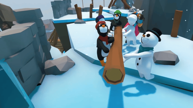 HUMAN: FALL FLAT Gets Brand-New Ice Level, Completely Free Of Charge