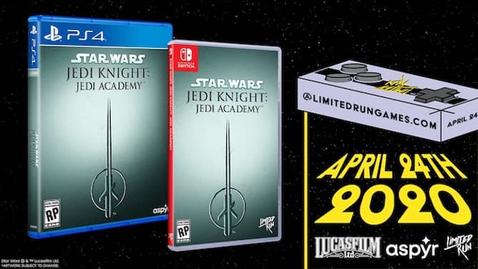 STAR WARS: JEDI KNIGHT - JEDI ACADEMY To Get A Physical Release Thanks To Limited Run Games