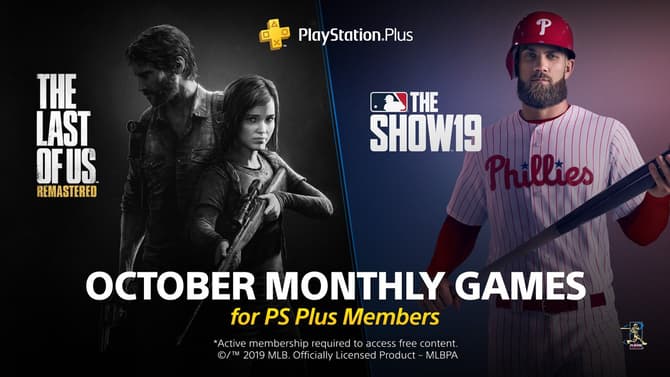 THE LAST OF US REMASTERED & MLB THE SHOW 19 Are Free To PlayStation Plus Subscribers In October