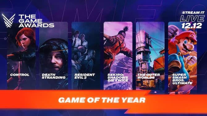 The 5 games that won the most Game of the Year awards in the