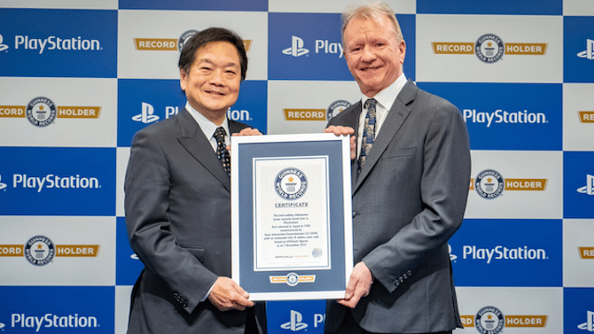 PlayStation Certified Best-Selling Home Video Game Console Brand By Guinness World Records