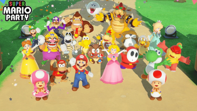 SUPER MARIO PARTY Gets New Overview Trailer As The Game Becomes Available Today